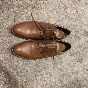 Everlane camel brown lace up oxfords sz 11